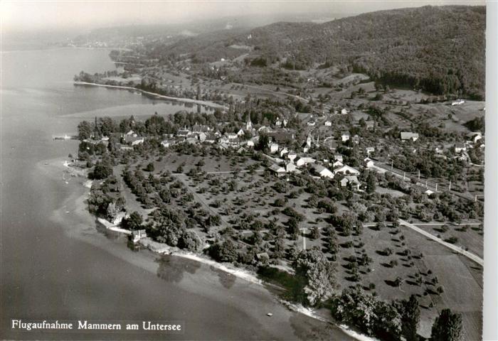 Mammern Untersee Fliegeraufnahme