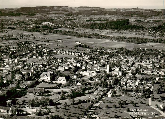 Niederuzwil Uzwil SG Fliegeraufnahme