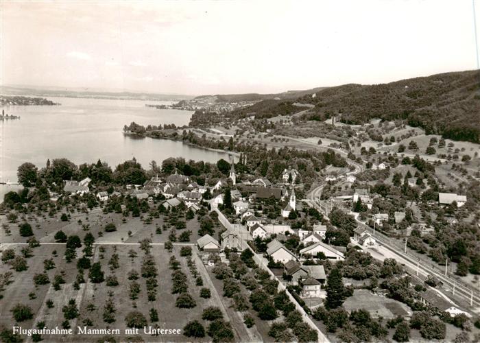 Mammern Untersee Fliegeraufnahme