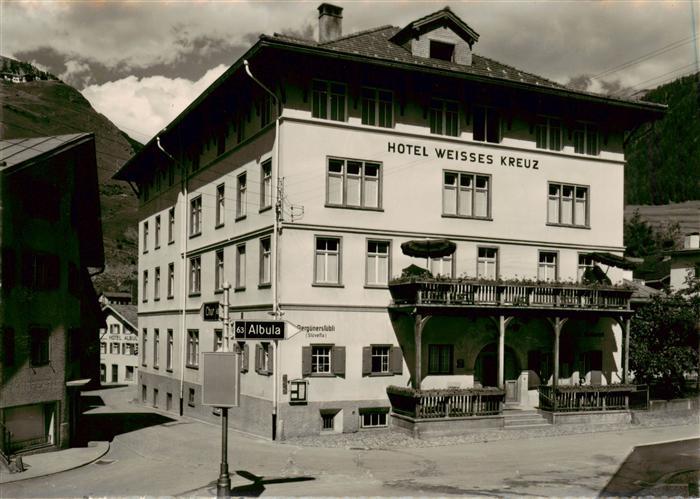 Berguen Bravuogn GR Hotel Weisses Kreuz