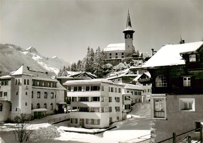 Arosa GR Jugendherberge Kirche