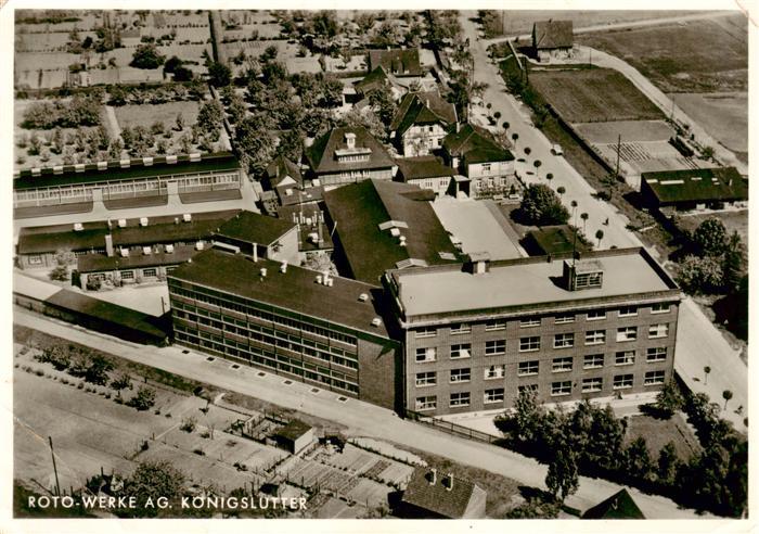 Koenigslutter Elm Roto Werke AG Fliegeraufnahme