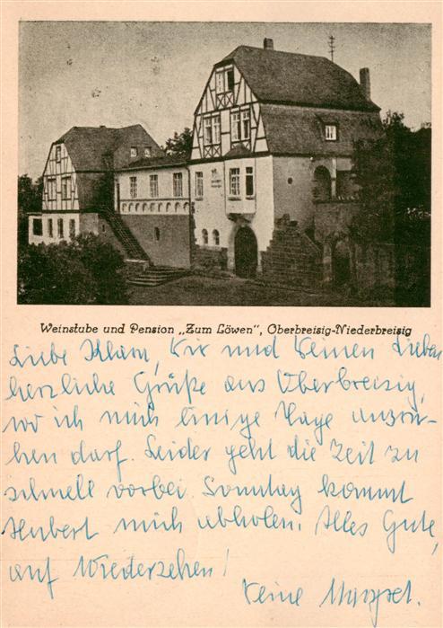 Niederbreisig Weinstube und Pension Zum Loewen