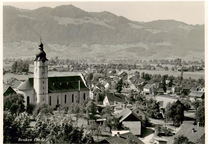 Benken SG Panorama Kirche