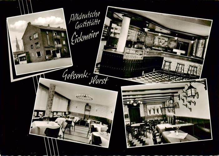 Horst Gelsenkirchen Altdeutsche Gaststaette Eickmeier Gastraeume Bar