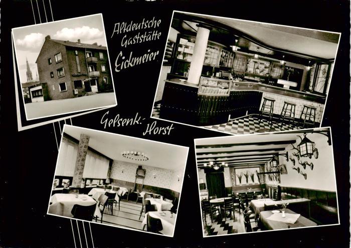 Horst Gelsenkirchen Altdeutsche Gaststaette Eickmeier Gastraeume Bar