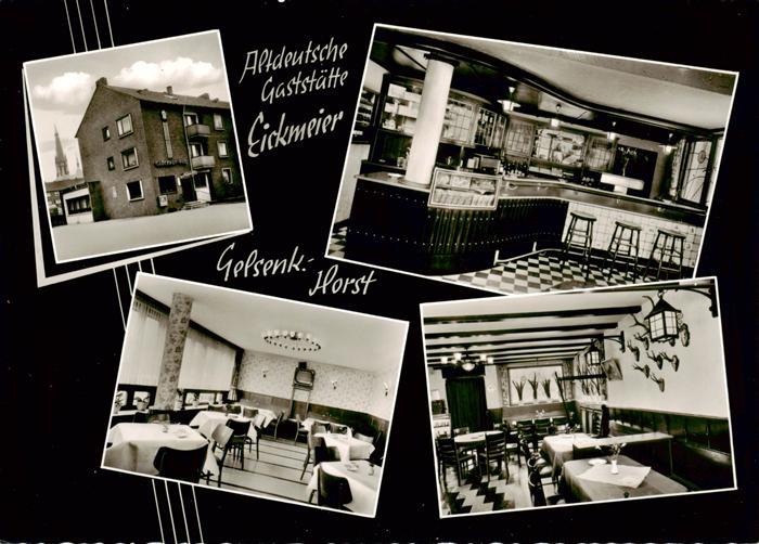 Horst Gelsenkirchen Altdeutsche Gaststaette Eickmeier Gastraeume Bar