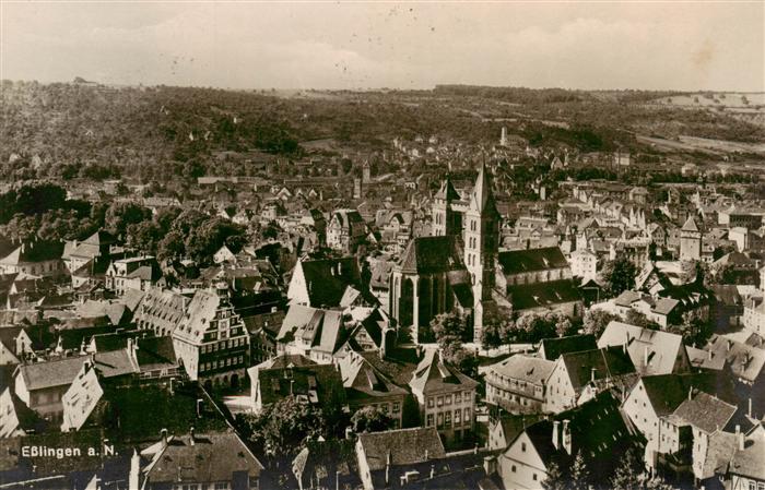 Esslingen  Neckar Stadtpanorama