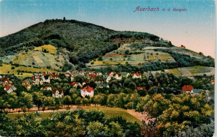 Auerbach Bergstrasse Panorama