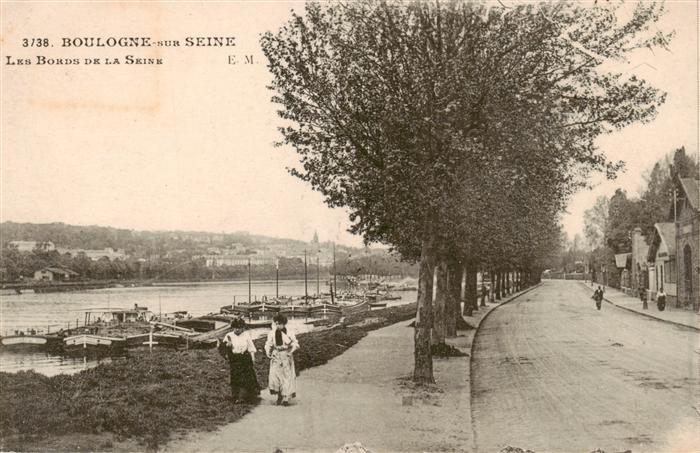 Boulogne-sur-Seine Bilancourt 92 Les bords de la Seine
