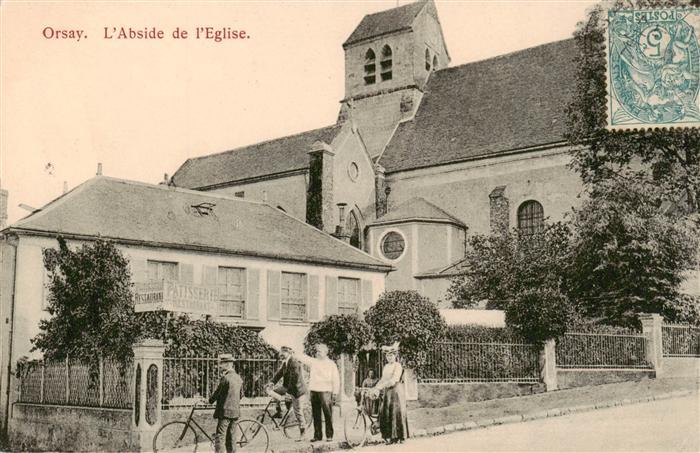 Orsay 91 Essonne Abside de l Eglise