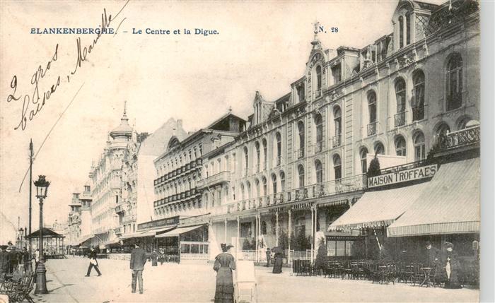 Blankenberghe Le Centre et la Digue