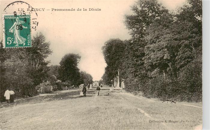 Le Raincy 93 Seine-Saint-Denis Promenade de la Dhuis