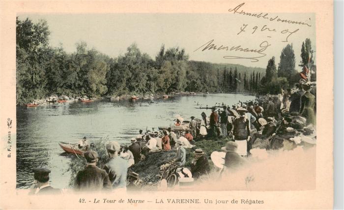 La Varenne  Saint Hilaire 94 Val-de-Marne Le tour de Marne Un jour de Regates