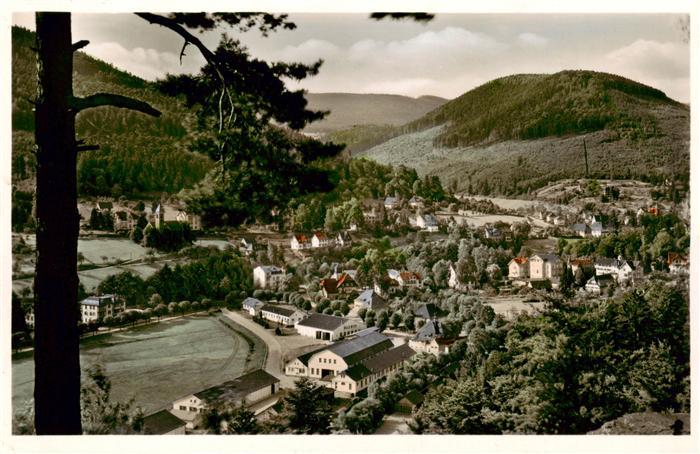 Herrenalb Bad Herrenalb Blick vom Falkenstein