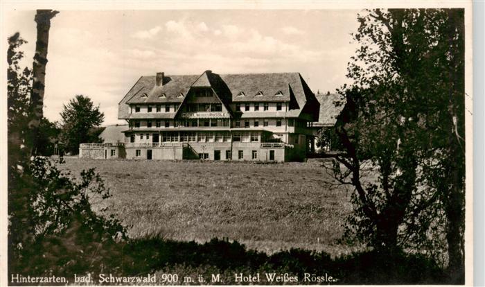 Hinterzarten Breisgau-Hochschwarzwald BW Hotel Weisses Roessle