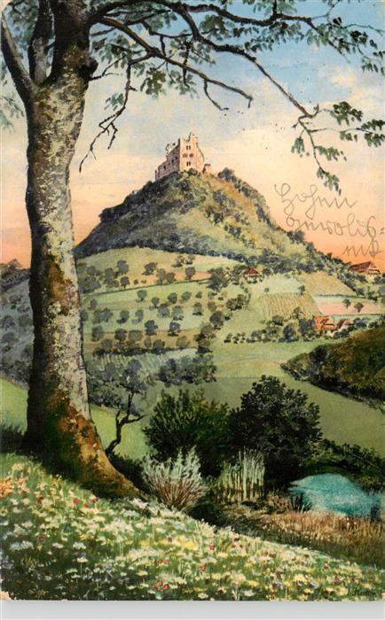 Lahr Baden Ruine Hohen Geroldseck Feldpost