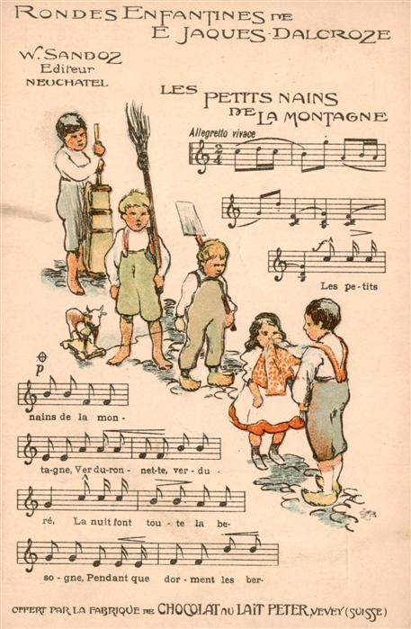 Neuchatel NE Rondes Enfantines de Jaques Dalcroze