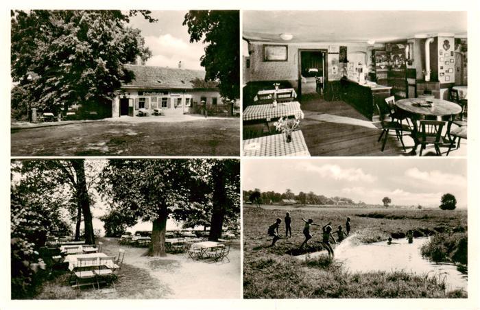 Luebars Berlin Der alte Dorfkrug Zum lustigen Finken im Fliesstal Gaststube Terr