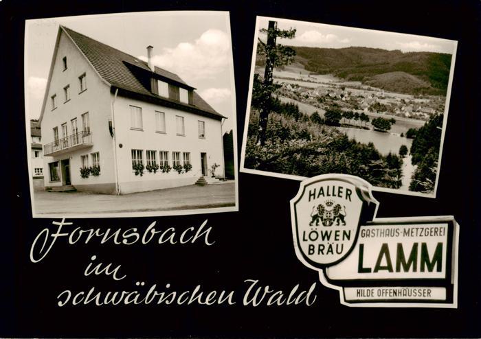 Fornsbach Murrhardt Gasthaus Metzgerei Lamm Panorama