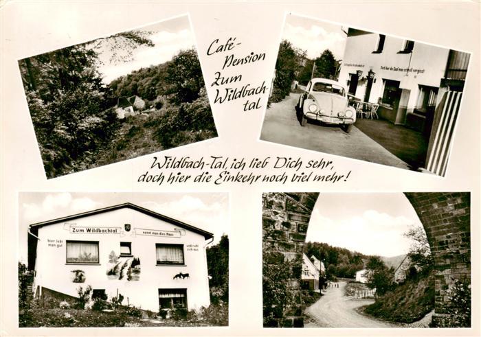 Wommelshausen Bad Endbach Cafe Pension Zum Wildbachtal Teilansichten