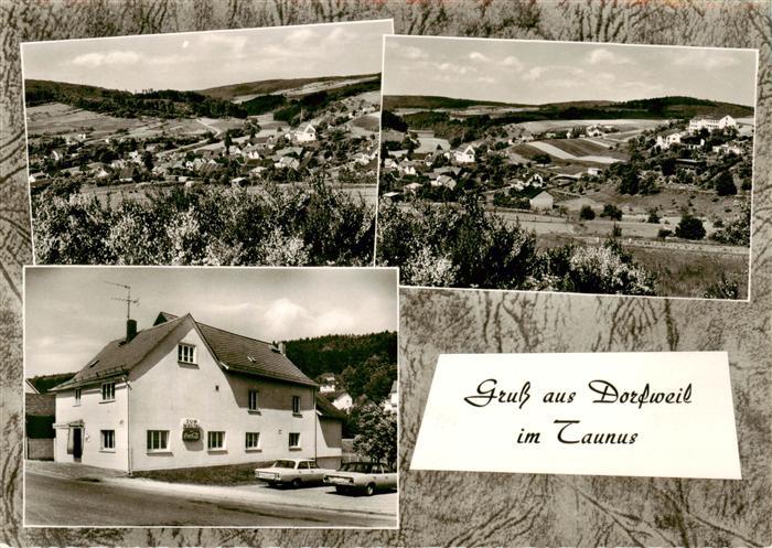 Dorfweil Taunus Gaststaette Zum Weiltal Panorama