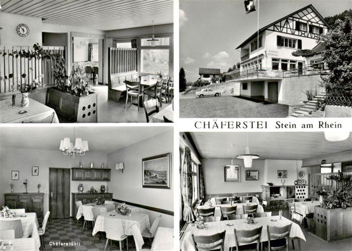 Stein Rhein SH Hotel Restaurant Chaeferstei Gastraeume Chaeferstuebli