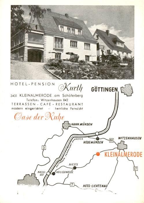 Kleinalmerode Hotel Pension Kurth