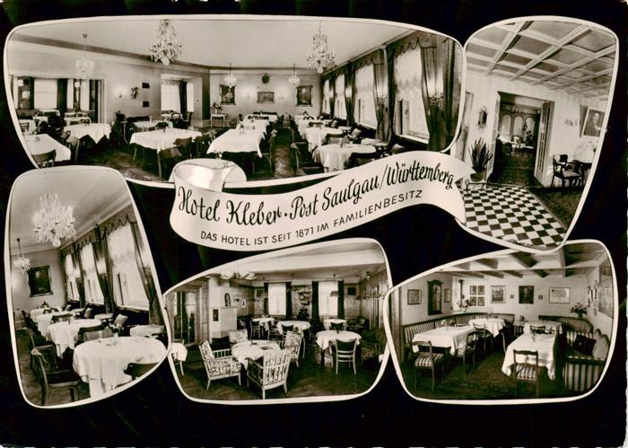 Saulgau Hotel Kleber Post Gastraeume