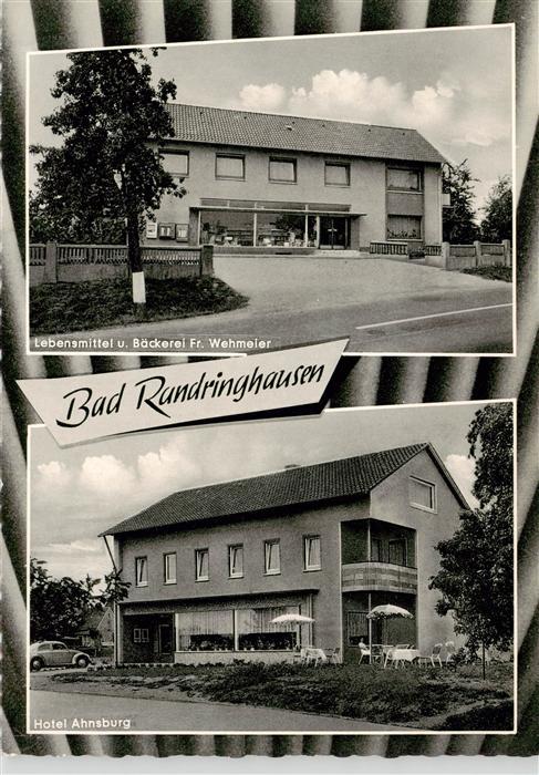 Bad Randringhausen Buende Lebensmittel Baeckerei Wehmeier Hotel Ahnsburg