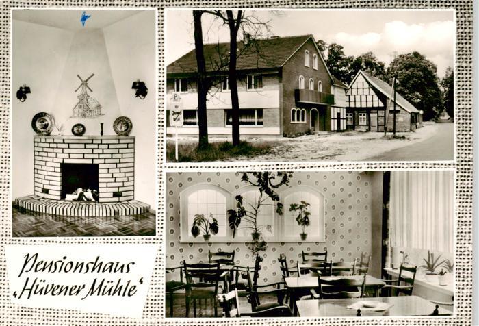 Huven Pensionshaus Huevener Muehle Gastraum