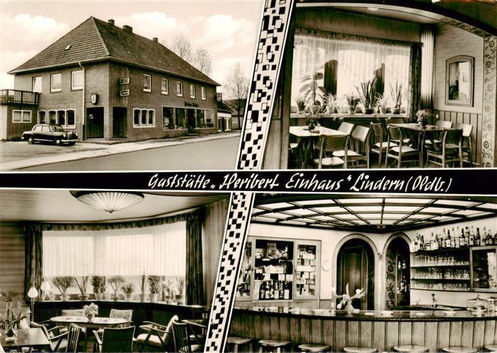 Lindern Oldenburg Gaststaette Heribert Einhaus Gastraeume Bar
