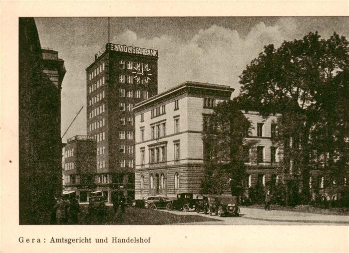 Gera Amtsgericht und Handelshof