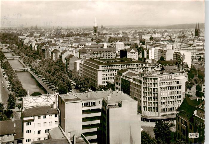 DuessELDORF  CITY Koenigsallee und die neuerstandene City