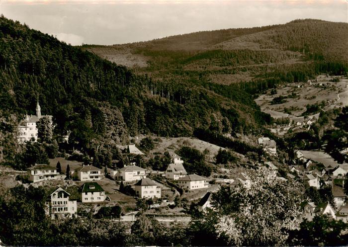 Bad Herrenalb Panorama Kurort im Schwarzwald
