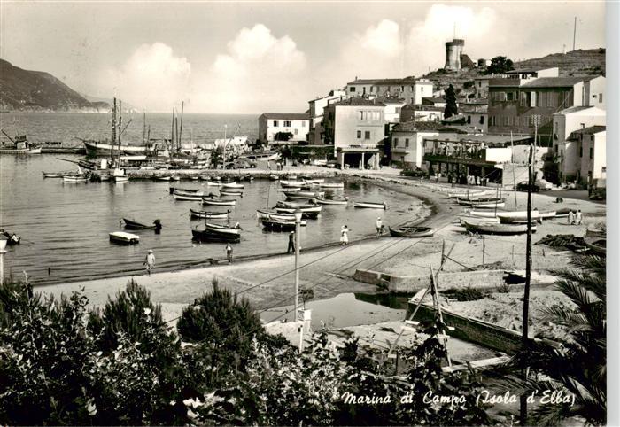 Marina di Campo IT Kuestenort Hafen
