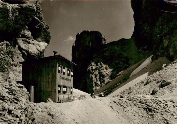 Passo del Principe 2601m IT Capanna Berghaus Dolomiten