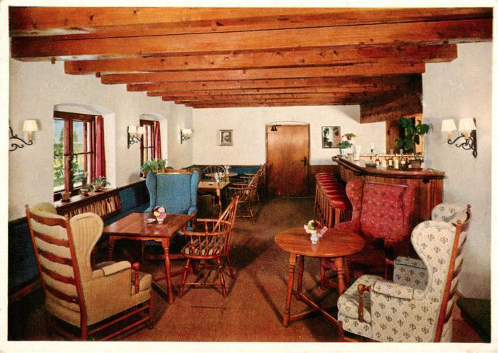 Mittenwald Bayern Sporthotel Lautersee Gaststube Bar