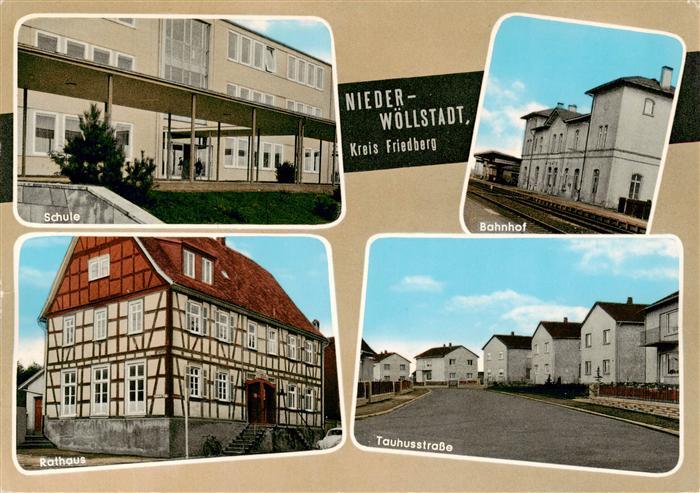 Nieder Woellstadt Schule Bahnhof Rathaus Taunusstrasse