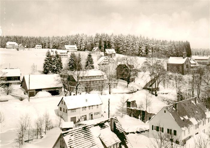 Kniebis Freudenstadt Winterpanorama