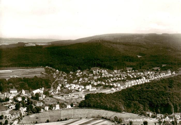 Schieder-Schwalenberg Fliegeraufnahme