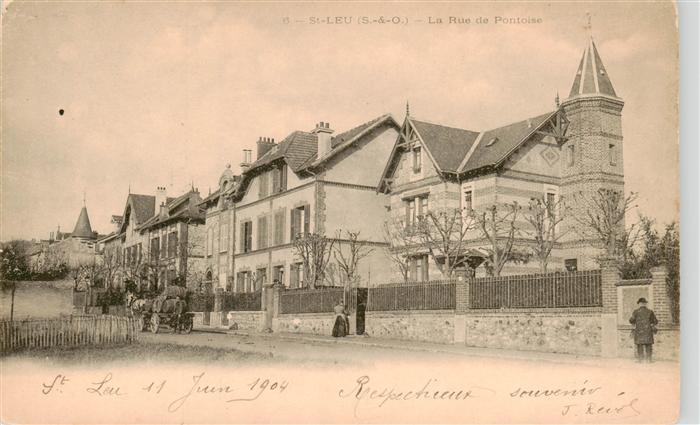 St-Leu-la-Foret 95 Val-d Oise La Rue de Pontoise