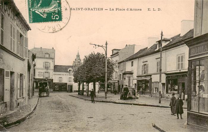Saint-Gratien 95 Oise La Place d Armes