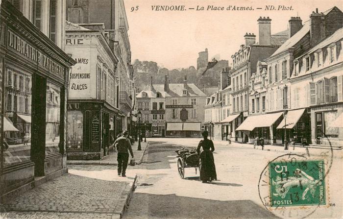 Vendome 41 Loir-et-Cher La Place d Armes