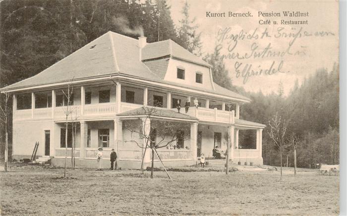 Bad Berneck Pension Waldlust Cafe und Restaurant
