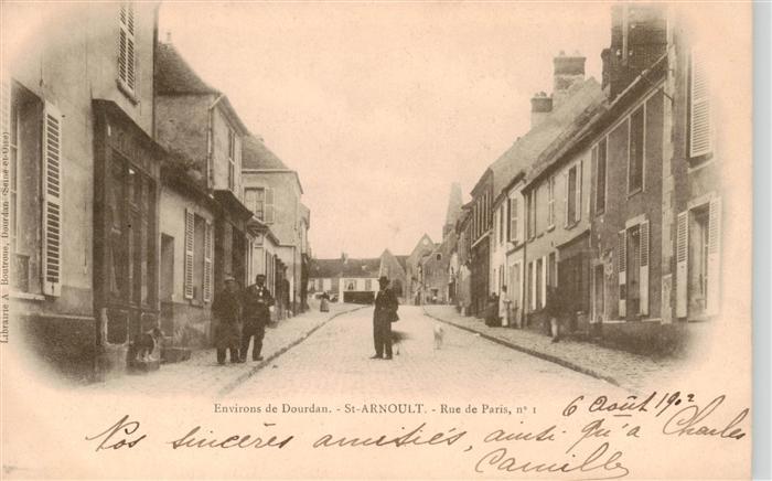 St-Arnoult -en-Yvelines 78 Environs de Dourdan Rue de Paris no 1
