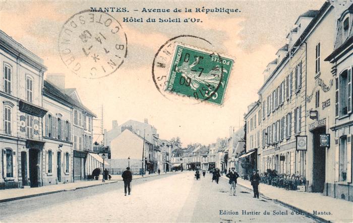 Mantes-la-Jolie Mantes-sur-Seine 78 Yvelines Avenue de la Republique Hotel du So