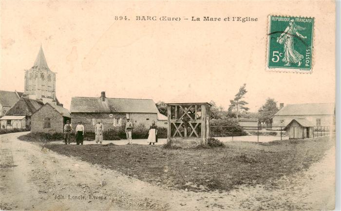 Barc 27 Eure La Mare et l'Eglise