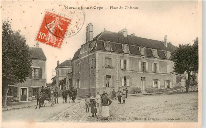 Morsang-sur-Orge 91 Essonne Place du Chateau