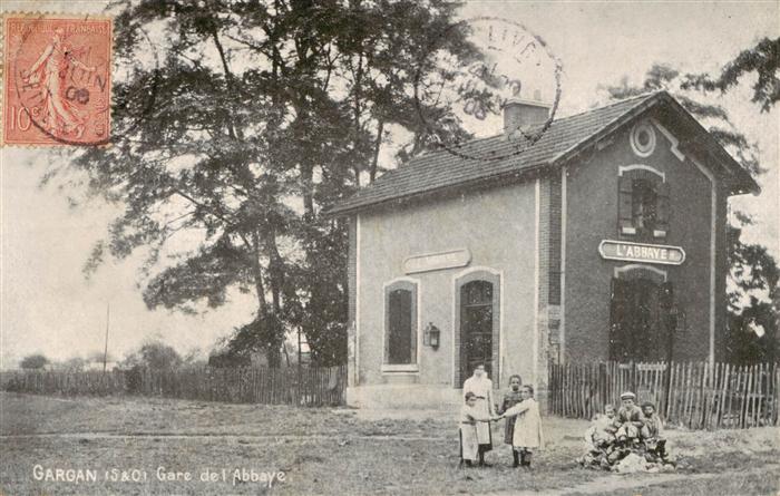 Gargan Livry 93 Seine-Saint-Denis Gare del Abbaye